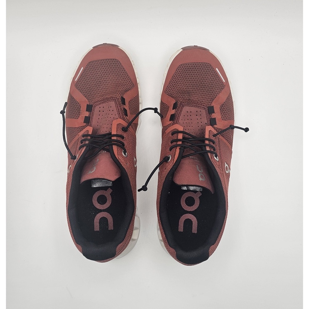 On Running Cloud 5 Women's Size 8 Running Shoes Sneakers Rust 59.98898